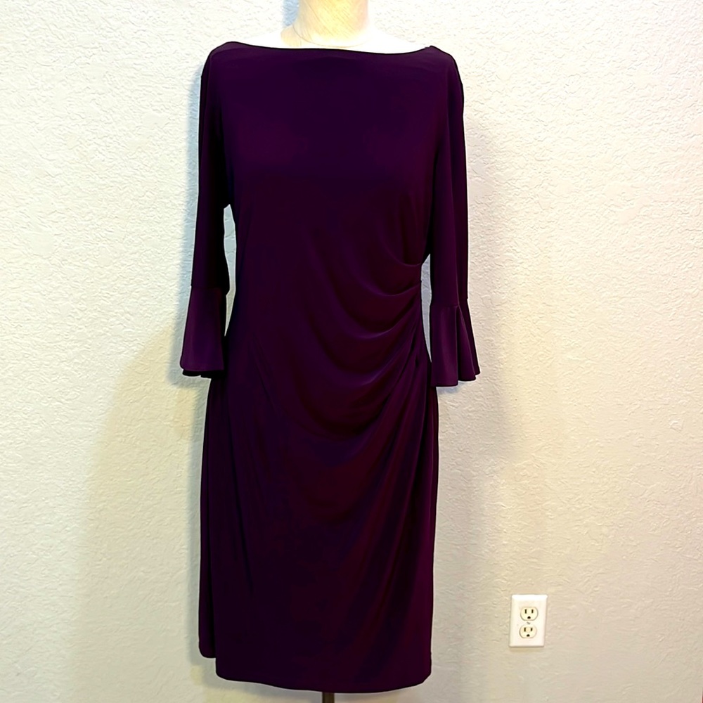Lauren Ralph Lauren purple/plum dress.